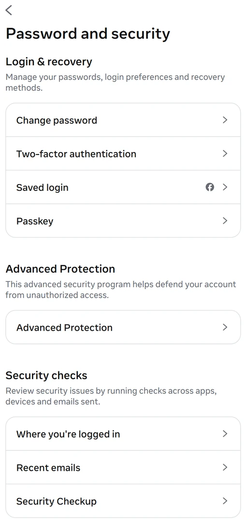 Đổi mật khẩu và bật 2FA sau khi Facebook bị hack