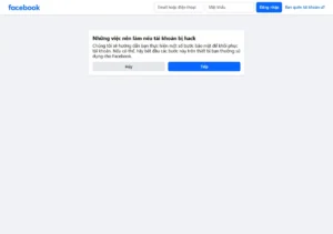 Trang facebook.com/hacked - những việc nên làm khi tài khoản bị hack