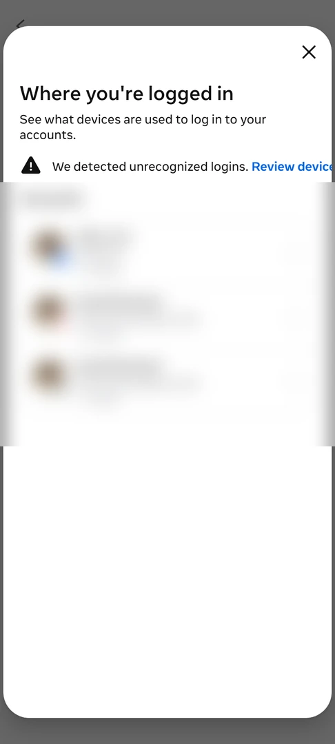 Đăng xuất thiết bị lạ sau khi Facebook bị hack