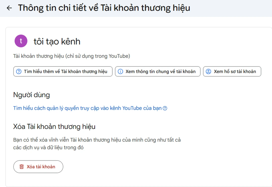 Chọn Thêm hoặc xóa (những) người quản lý