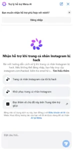 Trang trợ giúp Instagram bị hack - khôi phục tài khoản bị xâm nhập