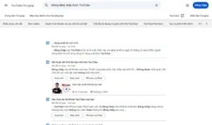 Không đăng nhập được YouTube: nguyên nhân và cách xử lý (2026) - Trung tâm trợ giúp YouTube